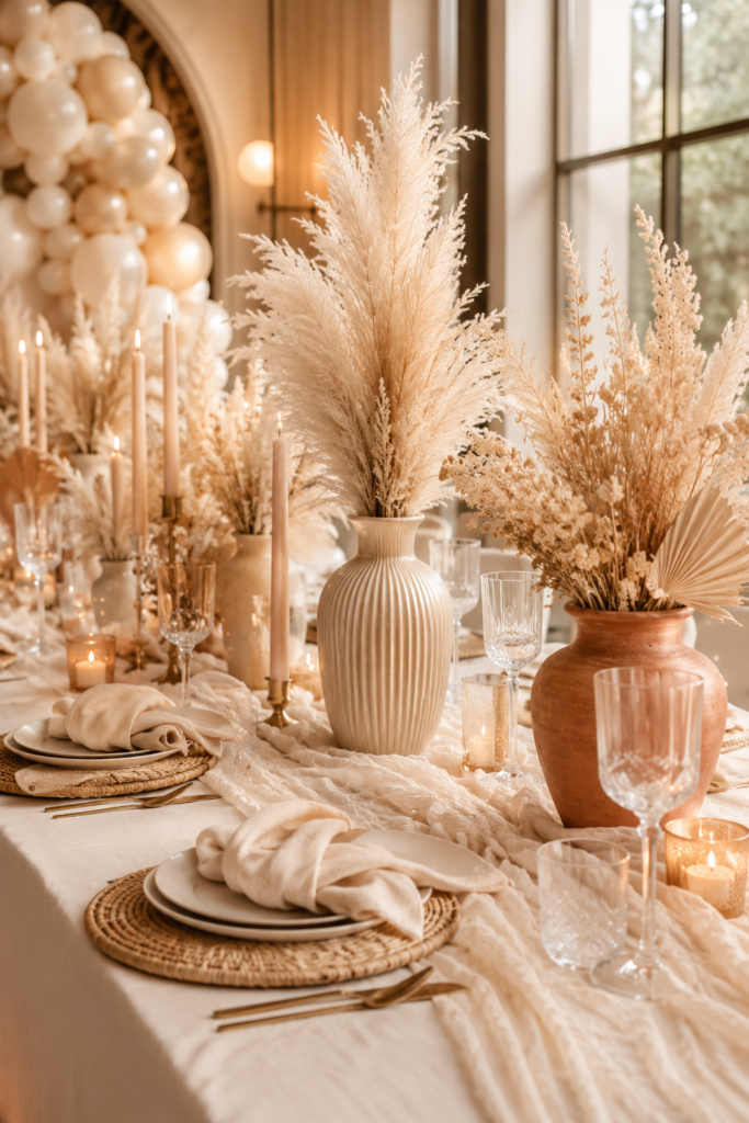 17 Neutral Color Party Decorations That Actually Look Expensive (Not Bland) 2 image 264