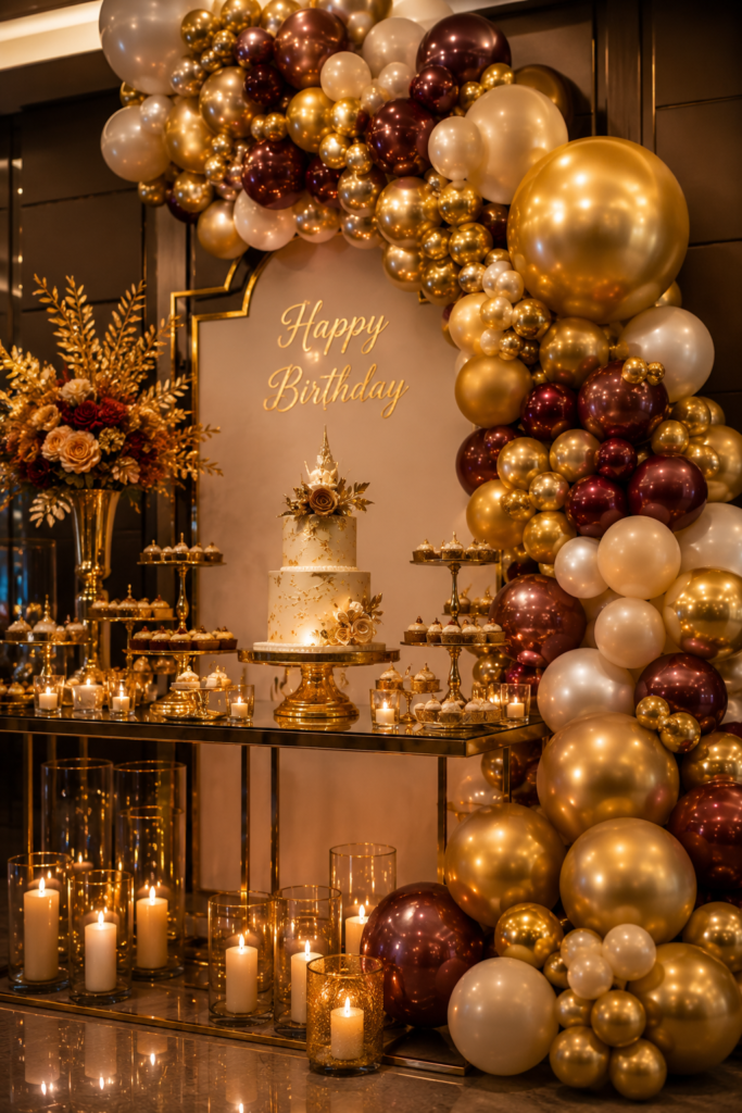 20 Gold Party Decoration Ideas That Actually Make a Room Look Expensive 2 image 299