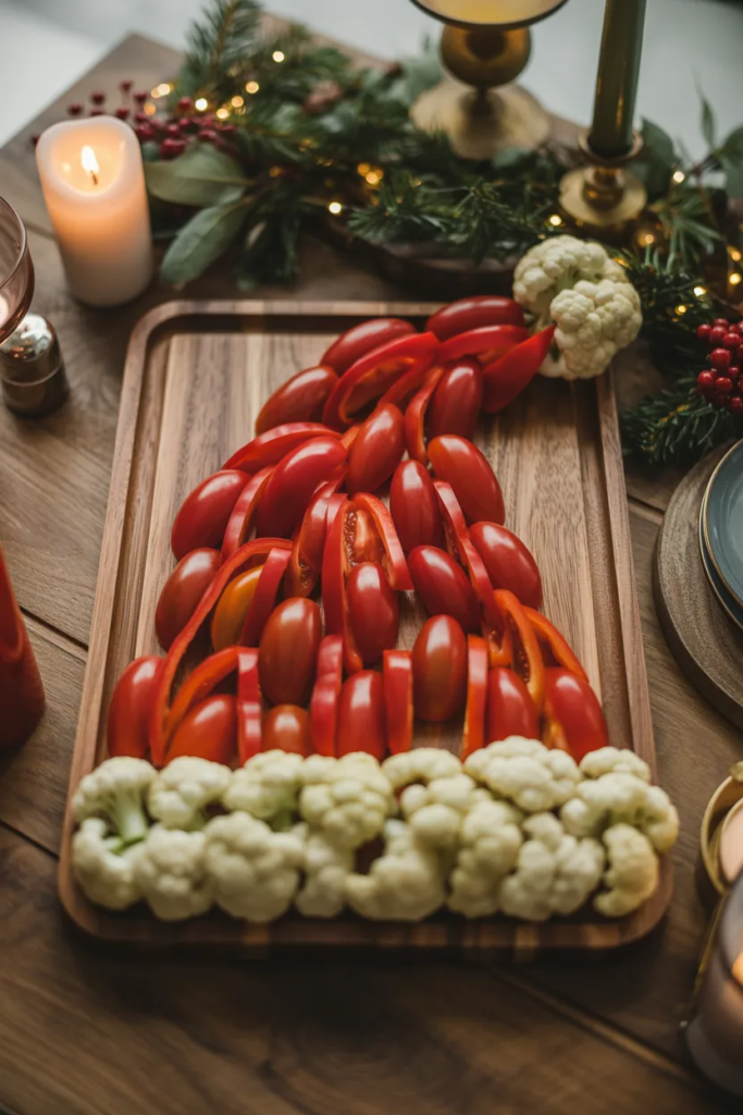 14 Santa Veggie Tray Ideas That Will Actually Wow Your Holiday Guests 3 image 3