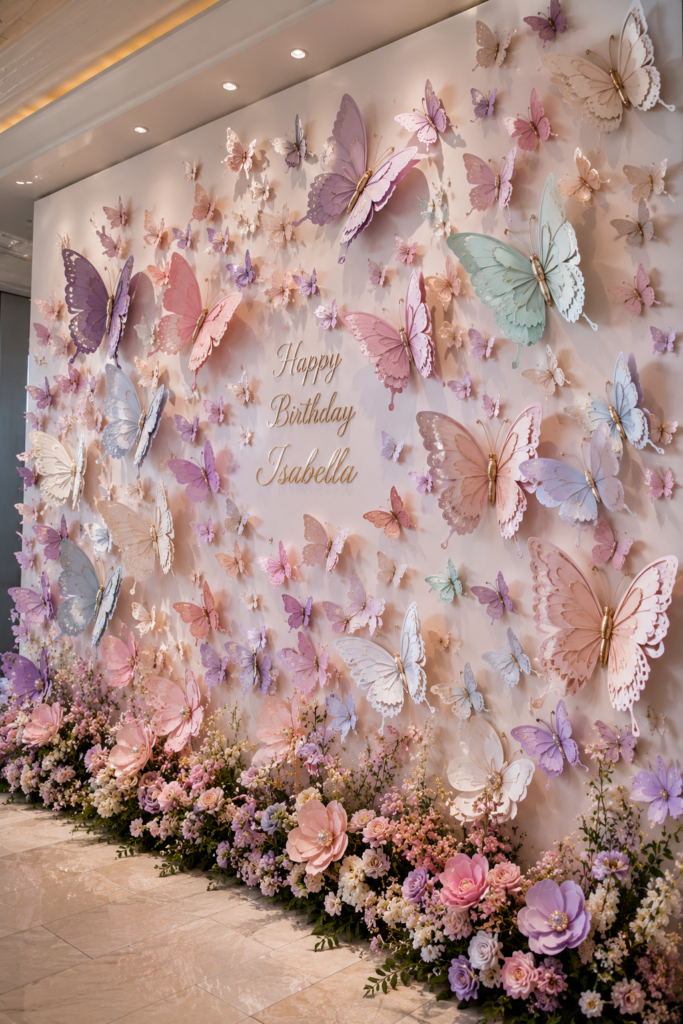 21 Butterfly Theme Birthday Decoration Ideas That Actually Look Like a Party (Not a Pinterest Fail) 3 image 343