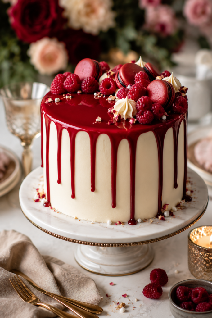 22 Red Themed Cake Ideas That Will Stop Every Guest in Their Tracks 5 image 35