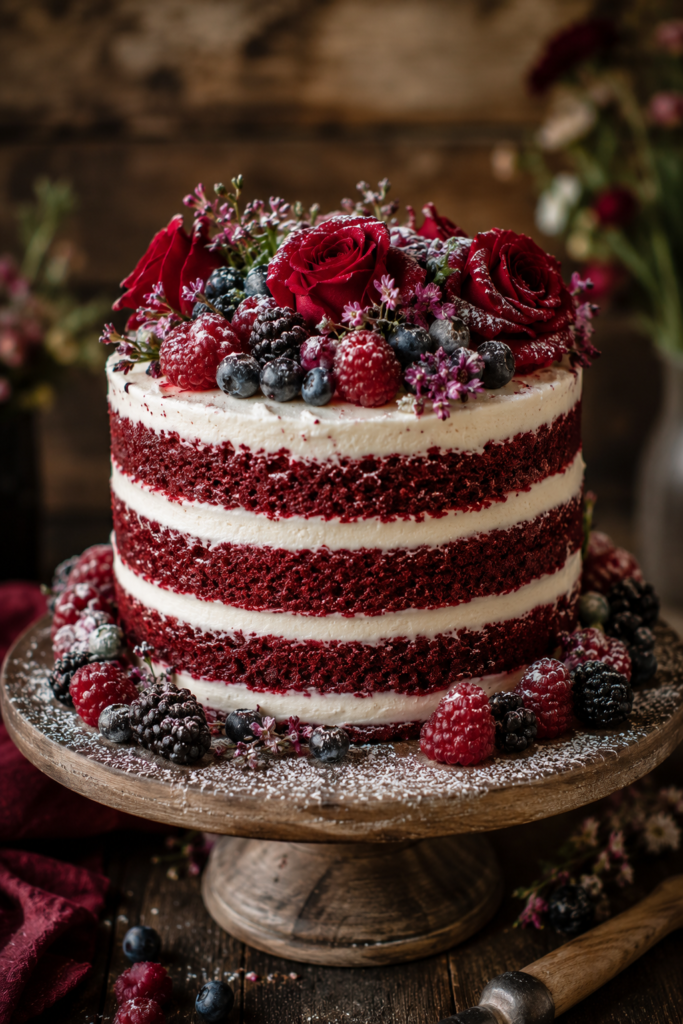 22 Red Themed Cake Ideas That Will Stop Every Guest in Their Tracks 7 image 39
