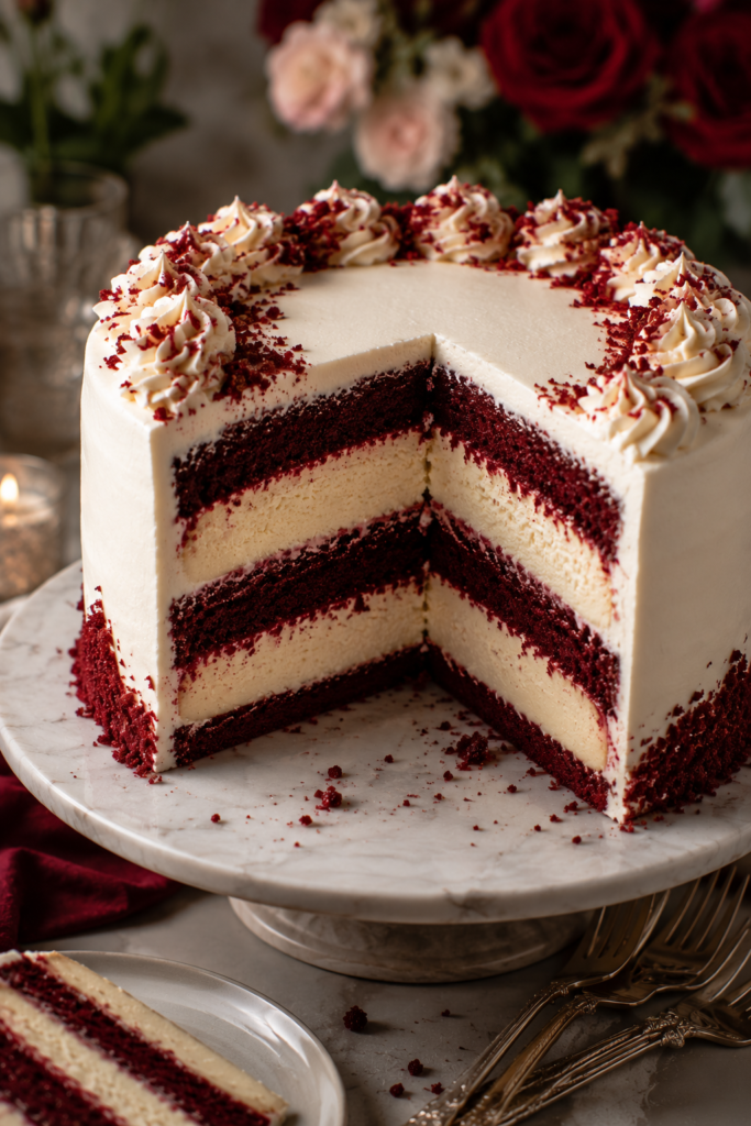 22 Red Themed Cake Ideas That Will Stop Every Guest in Their Tracks 10 image 45