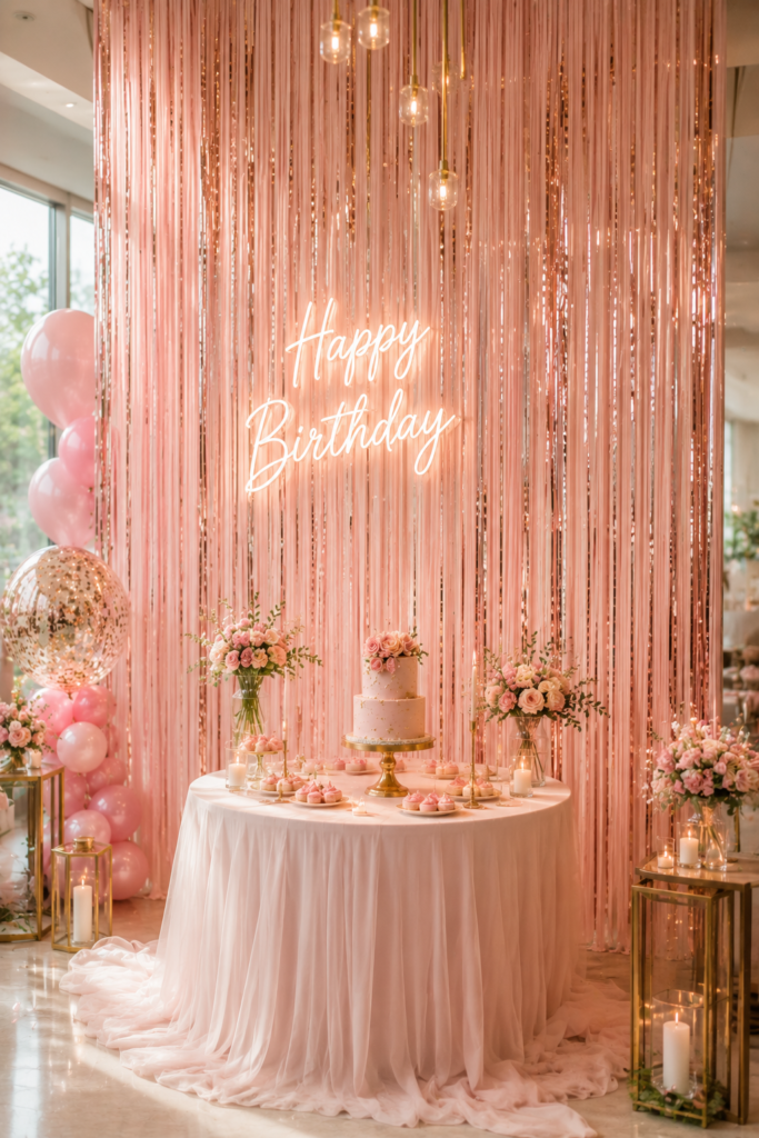 20 Pastel Pink Birthday Party Decoration Ideas That Don't Look Like a Pinterest Cliché 6 image 490