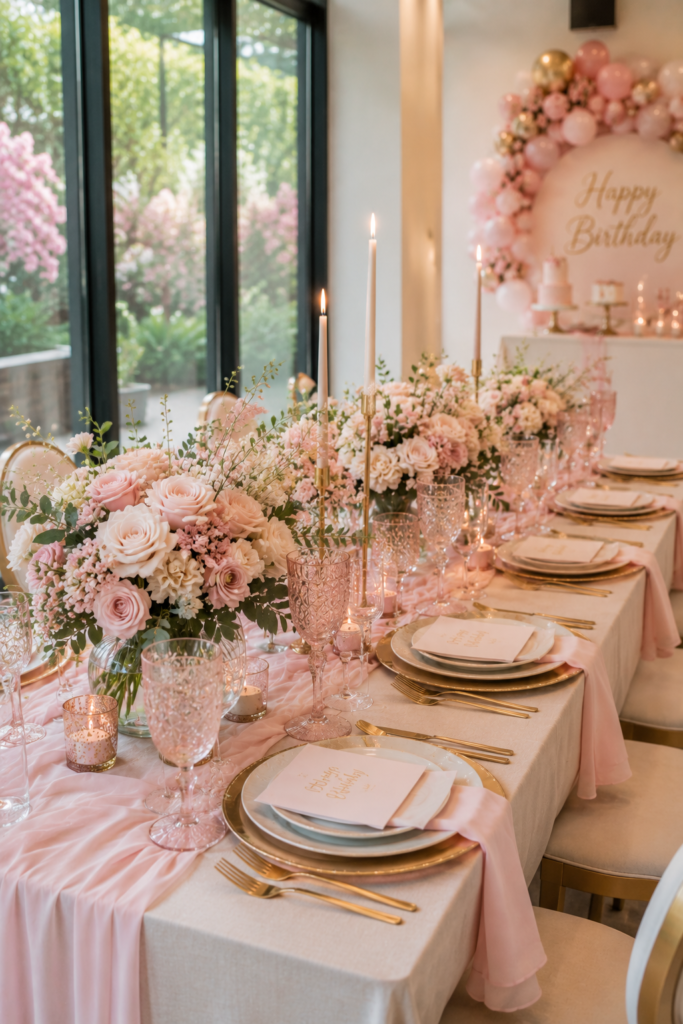20 Pastel Pink Birthday Party Decoration Ideas That Don't Look Like a Pinterest Cliché 10 image 498