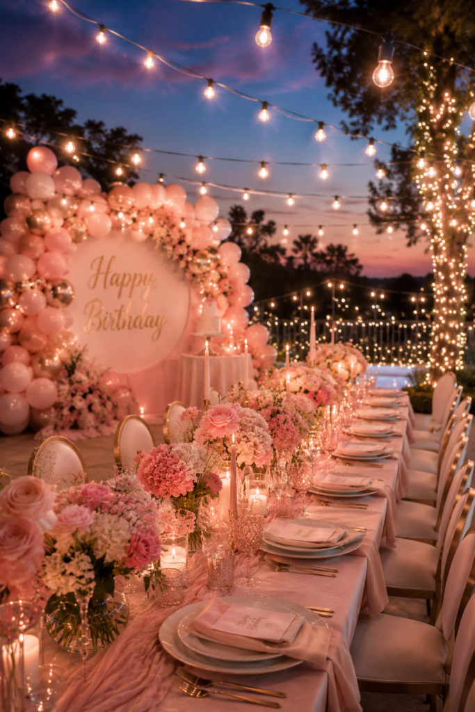 20 Pastel Pink Birthday Party Decoration Ideas That Don't Look Like a Pinterest Cliché 13 image 504