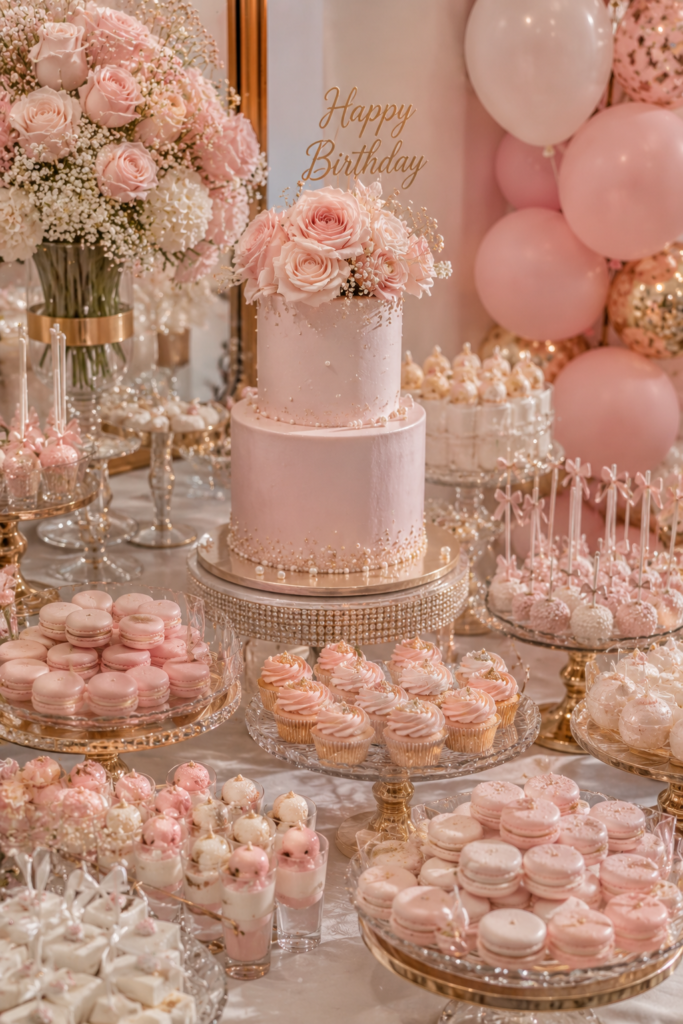 20 Pastel Pink Birthday Party Decoration Ideas That Don't Look Like a Pinterest Cliché 15 image 508