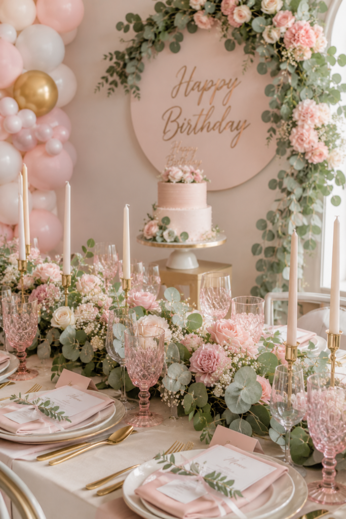 20 Pastel Pink Birthday Party Decoration Ideas That Don't Look Like a Pinterest Cliché 18 image 514