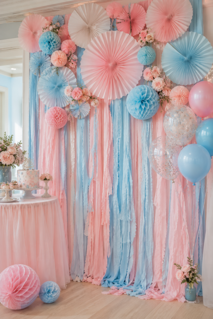 16 Pastel Pink and Blue Party Decoration Ideas for a Dreamy Celebration 3 image 522