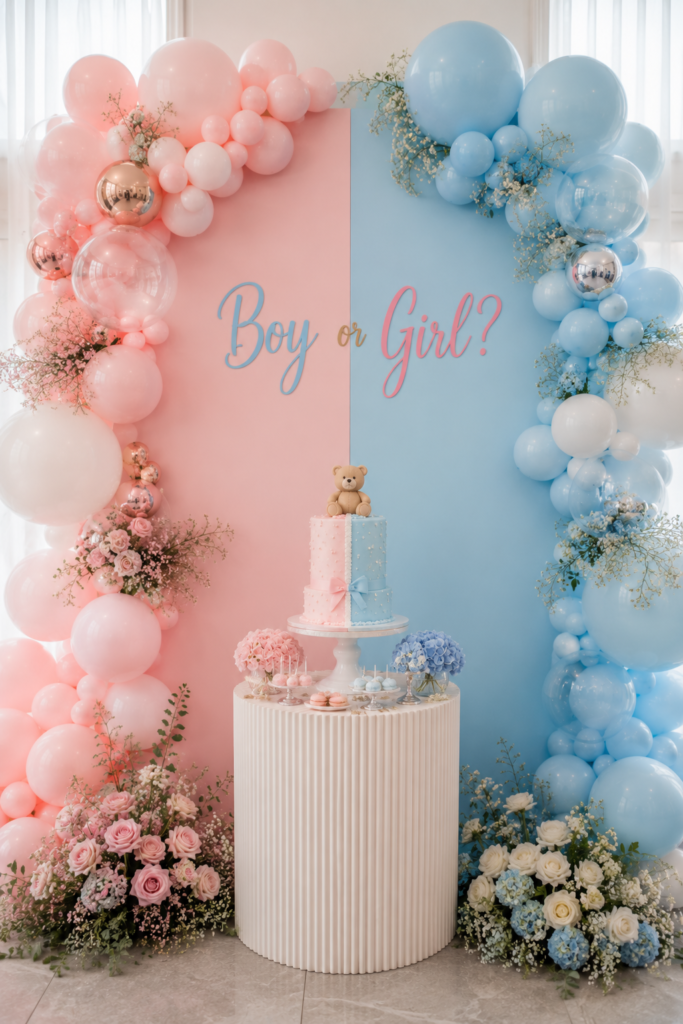 16 Pastel Pink and Blue Party Decoration Ideas for a Dreamy Celebration 4 image 526