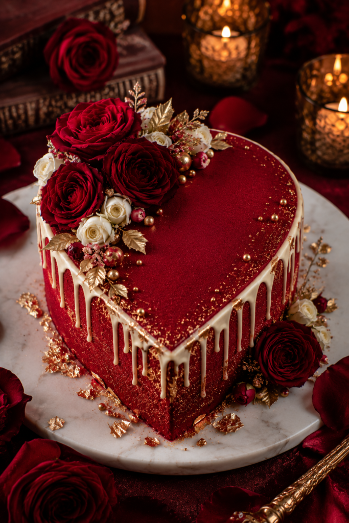 22 Red Themed Cake Ideas That Will Stop Every Guest in Their Tracks 14 image 53