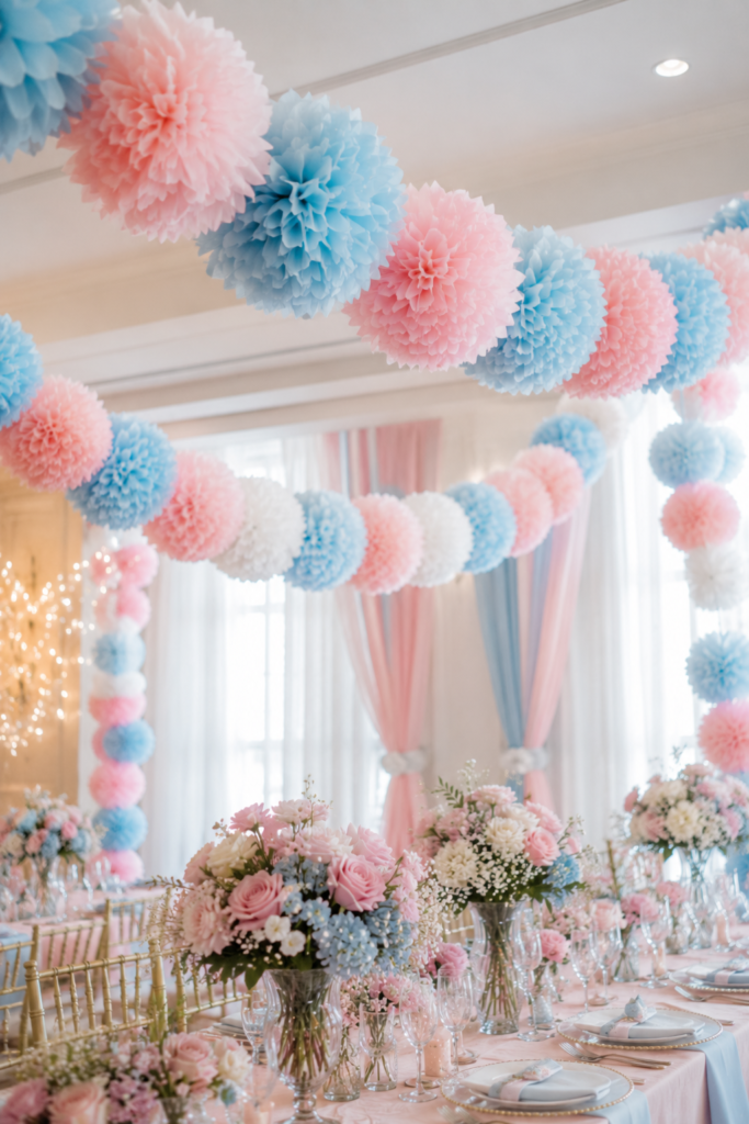 16 Pastel Pink and Blue Party Decoration Ideas for a Dreamy Celebration 12 image 542