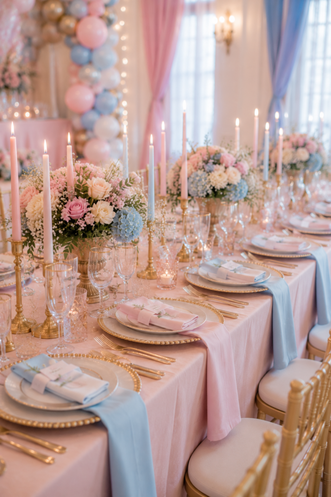 16 Pastel Pink and Blue Party Decoration Ideas for a Dreamy Celebration 13 image 544