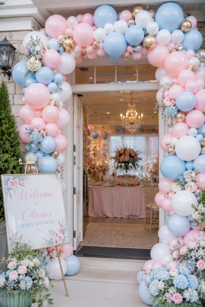 16 Pastel Pink and Blue Party Decoration Ideas for a Dreamy Celebration 14 image 546