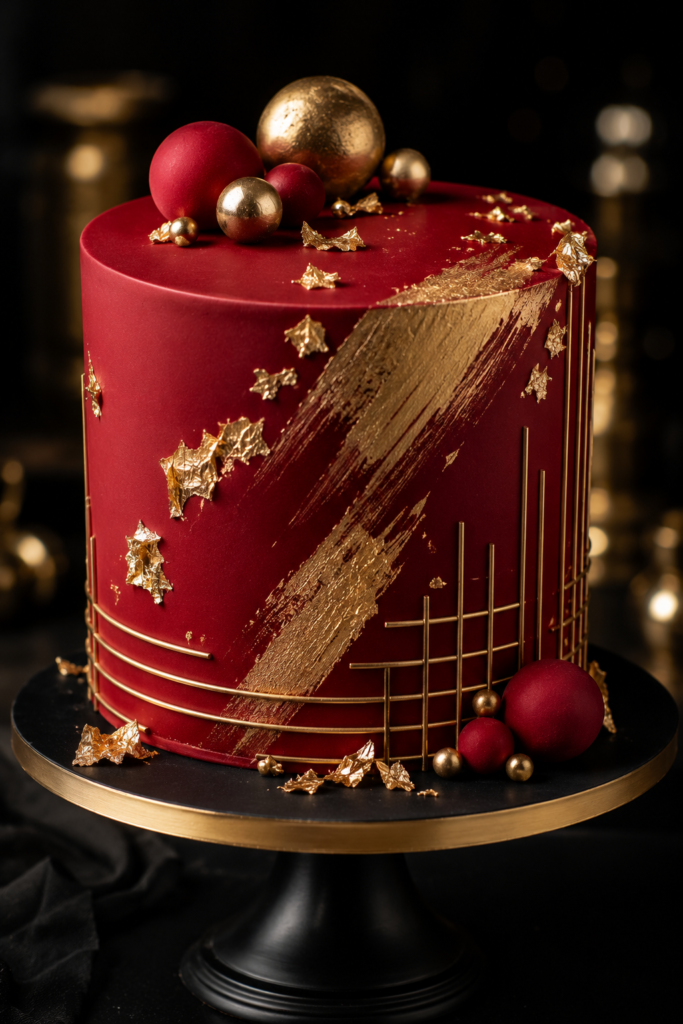 22 Red Themed Cake Ideas That Will Stop Every Guest in Their Tracks 15 image 55
