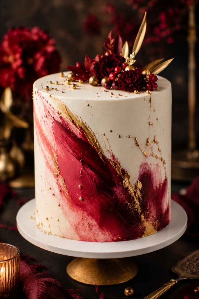 22 Red Themed Cake Ideas That Will Stop Every Guest in Their Tracks 20 image 65