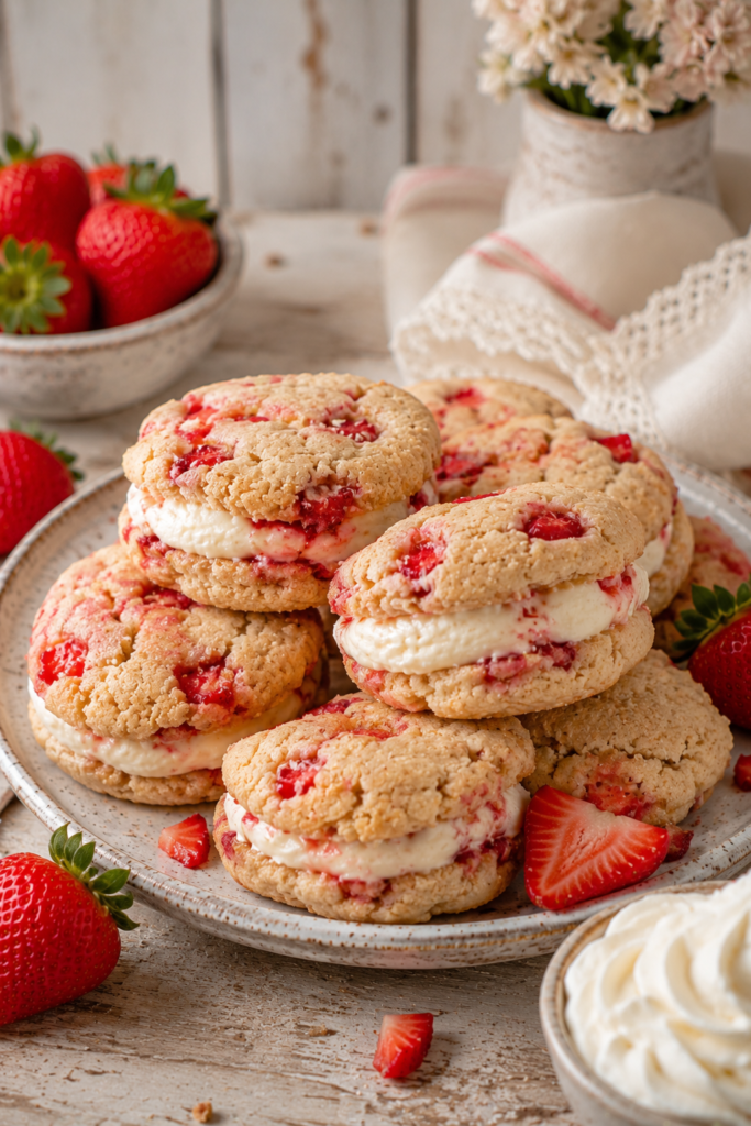 20 Strawberry Cheesecake Cookies Recipes That Actually Taste Like Cheesecake 14 image 687