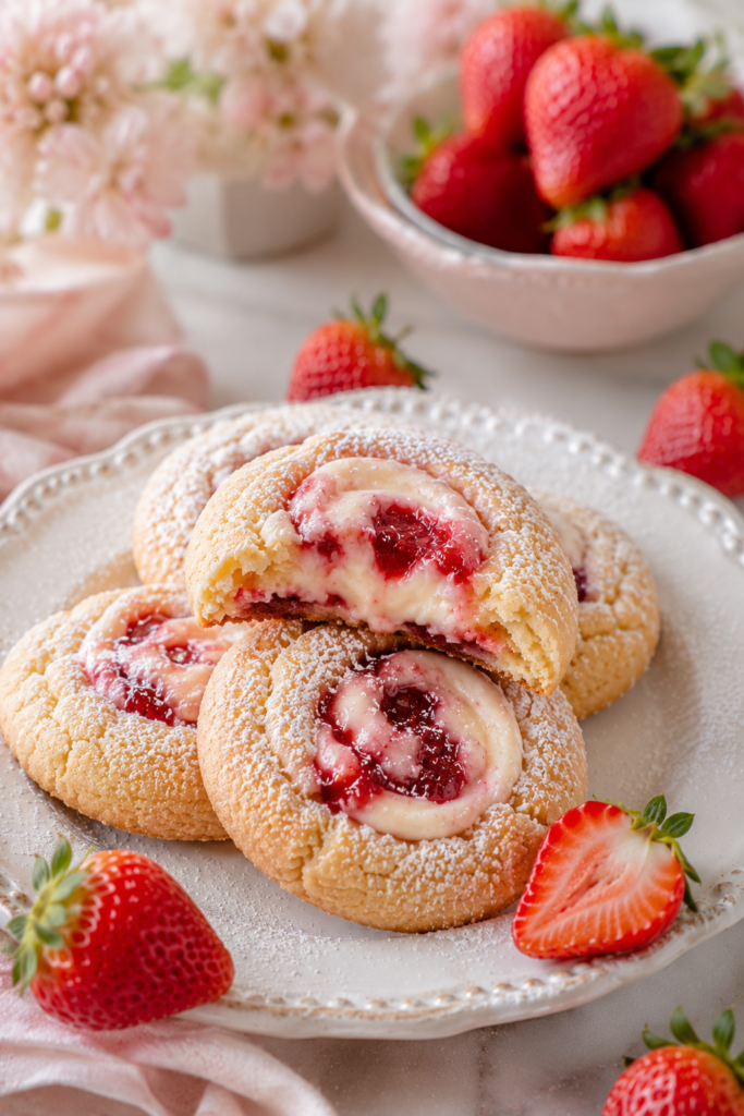 20 Strawberry Cheesecake Cookies Recipes That Actually Taste Like Cheesecake 18 image 695