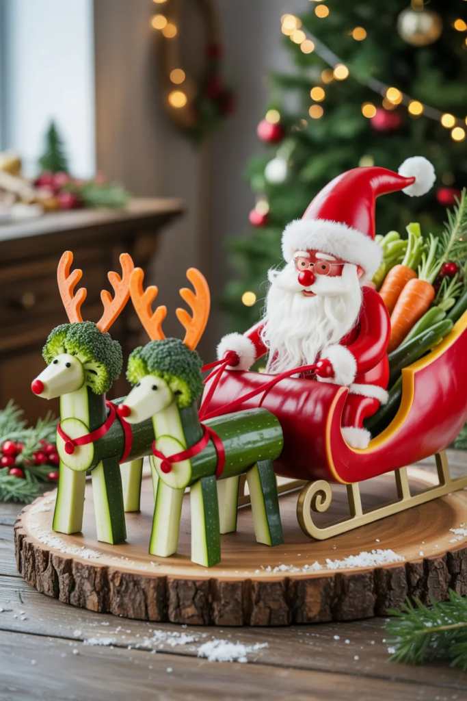 14 Santa Veggie Tray Ideas That Will Actually Wow Your Holiday Guests 5 image 7