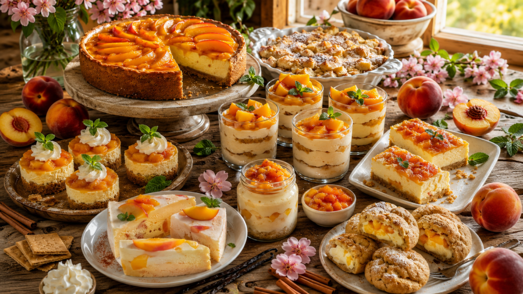 18 Peach Cheesecake Recipes That Actually Deliver on Flavor 1 peach cheesecake recipes