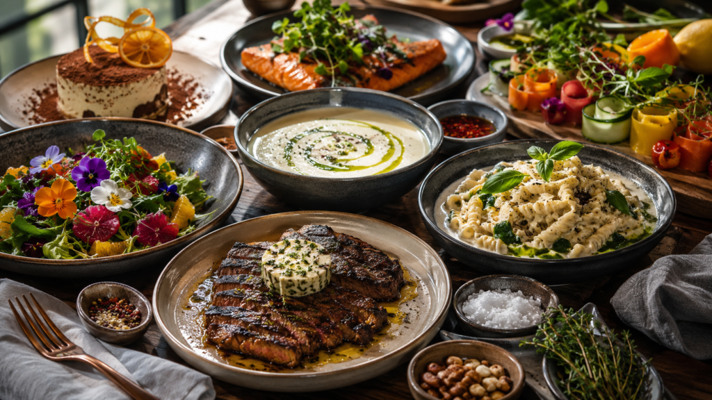 24 Food Garnishing Ideas That Turn Ordinary Plates Into Showstoppers 1 food garnishing ideas