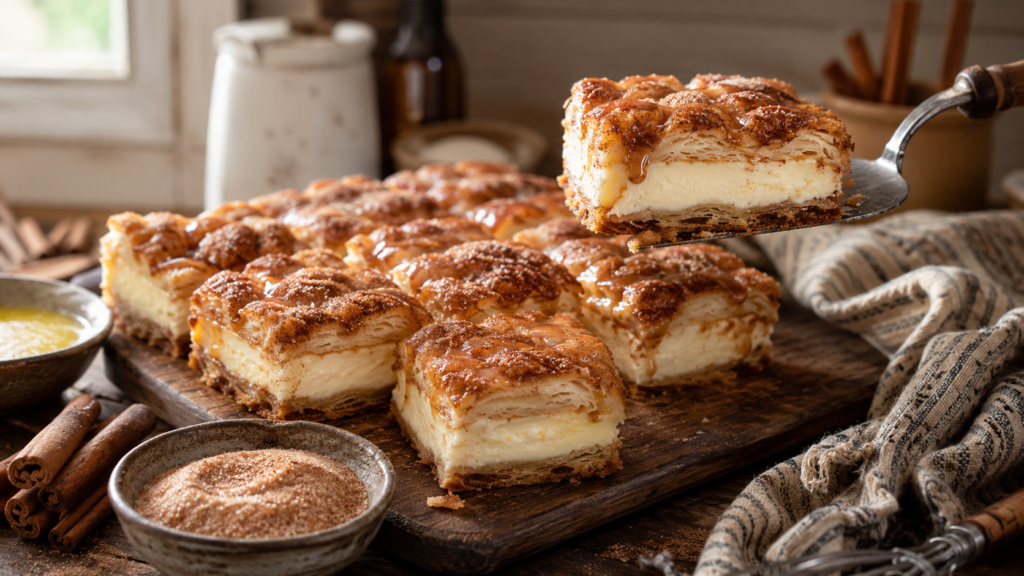Churro Cheesecake Bars: The Recipe That Turns a Basic Potluck Into "Who Made These?" 1 Churro cheesecake bars