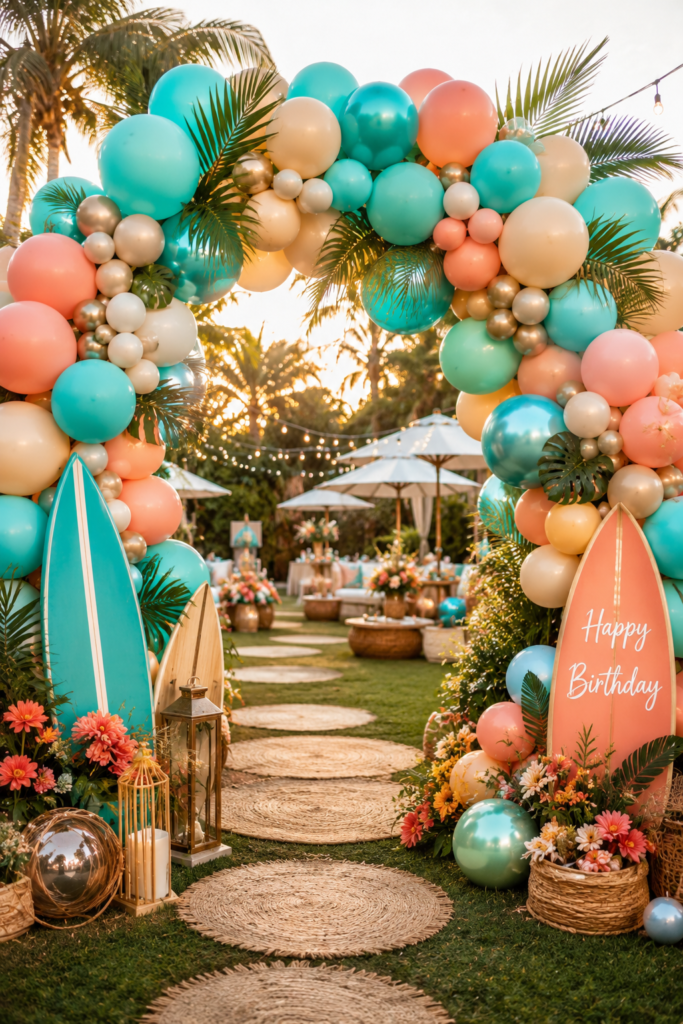 21 Beach Theme Birthday Party Ideas That Actually Work (Indoors, Outdoors, or Landlocked) 3 image 252
