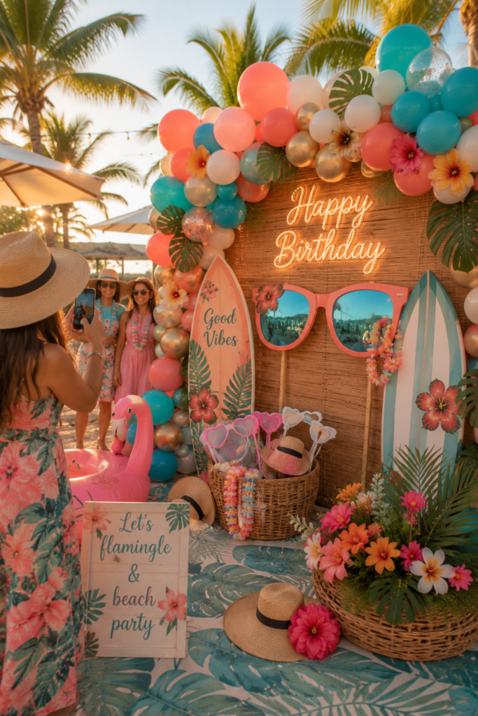 21 Beach Theme Birthday Party Ideas That Actually Work (Indoors, Outdoors, or Landlocked) 12 image 270