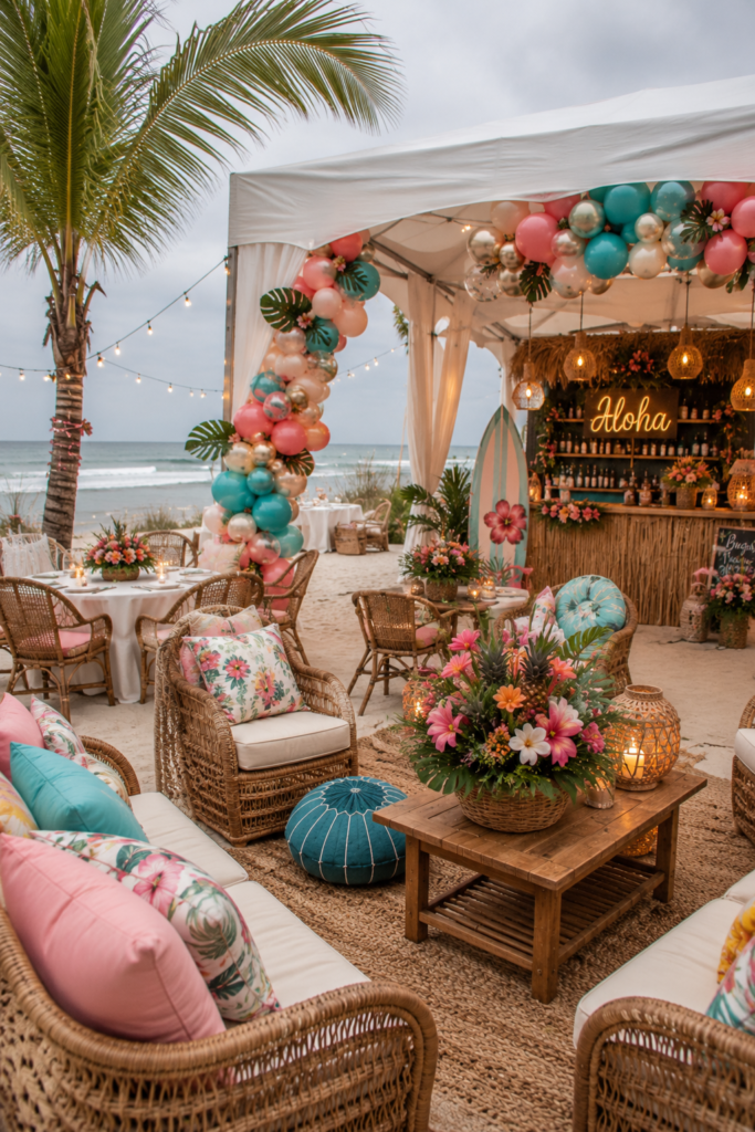21 Beach Theme Birthday Party Ideas That Actually Work (Indoors, Outdoors, or Landlocked) 18 image 282