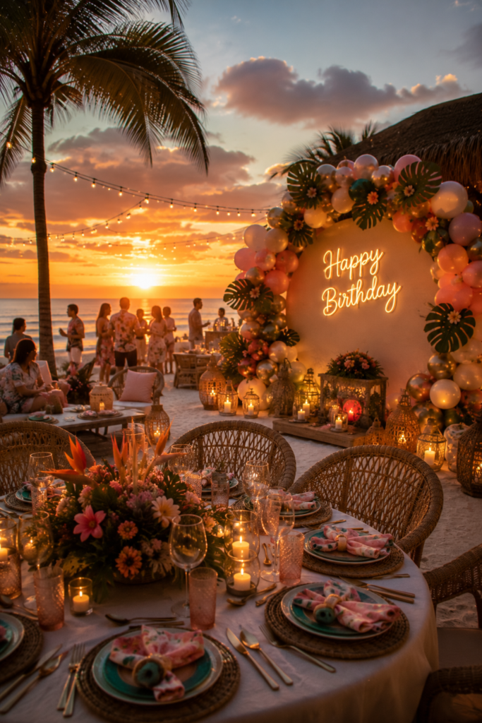 21 Beach Theme Birthday Party Ideas That Actually Work (Indoors, Outdoors, or Landlocked) 20 image 286