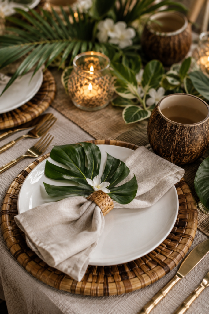 20 Aloha Party Table Decoration Ideas That Don't Look Like a Party Store Threw Up Tiki 6 image 300