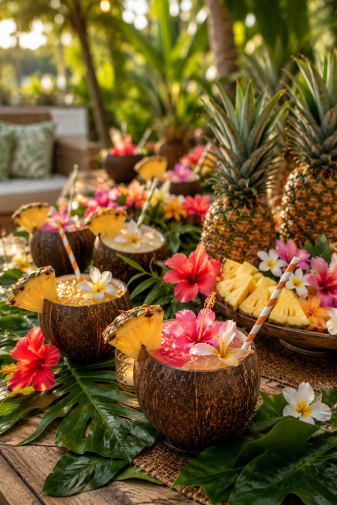 20 Aloha Party Table Decoration Ideas That Don't Look Like a Party Store Threw Up Tiki 8 image 304