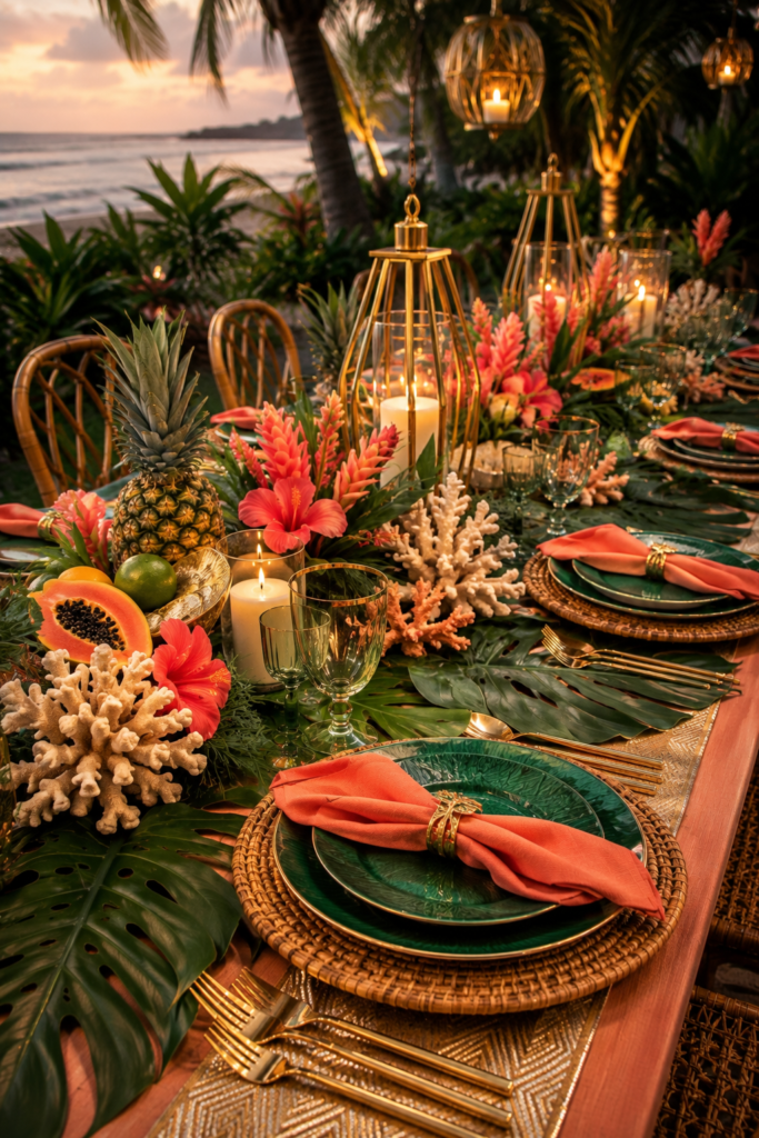 20 Aloha Party Table Decoration Ideas That Don't Look Like a Party Store Threw Up Tiki 12 image 312