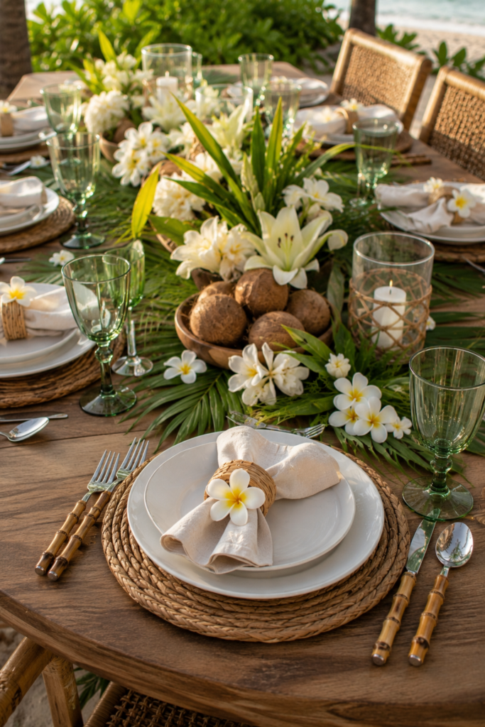 20 Aloha Party Table Decoration Ideas That Don't Look Like a Party Store Threw Up Tiki 16 image 320