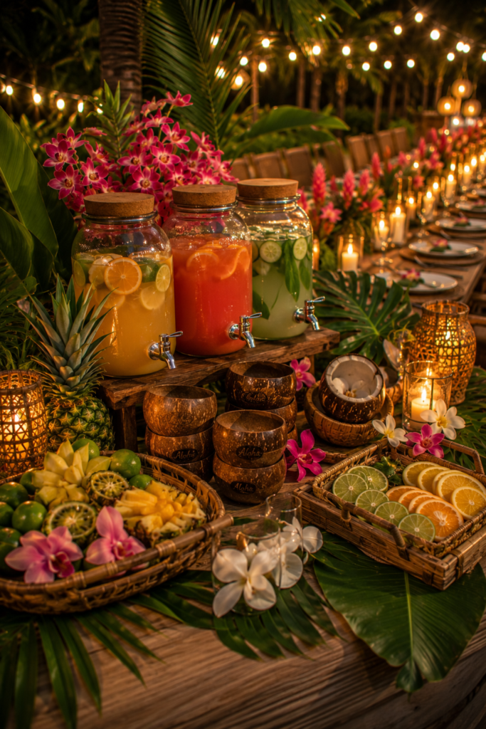 20 Aloha Party Table Decoration Ideas That Don't Look Like a Party Store Threw Up Tiki 19 image 326