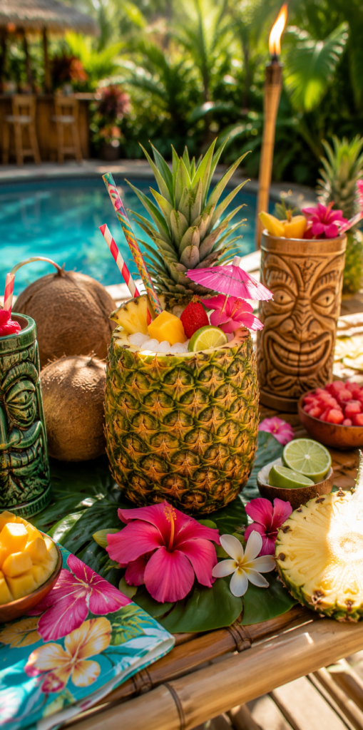 22 Aloha Themed Pool Party Ideas That Turn a Backyard Into an Island Escape 10 image 348