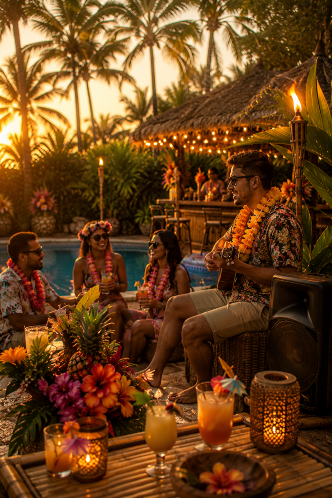 22 Aloha Themed Pool Party Ideas That Turn a Backyard Into an Island Escape 19 image 366