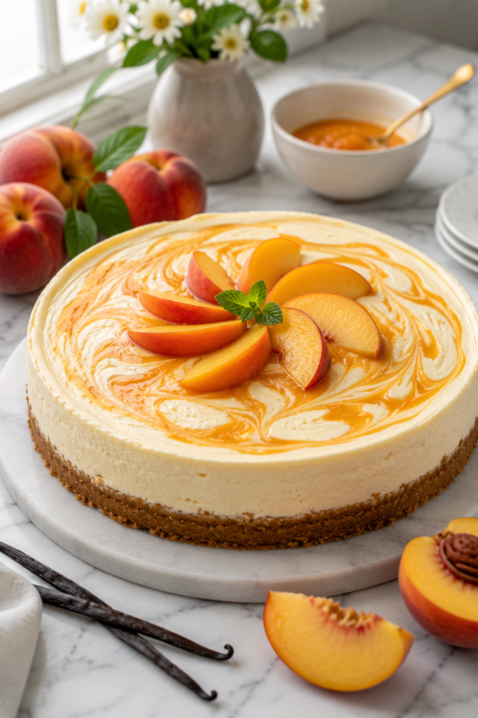 18 Peach Cheesecake Recipes That Actually Deliver on Flavor 5 image 7