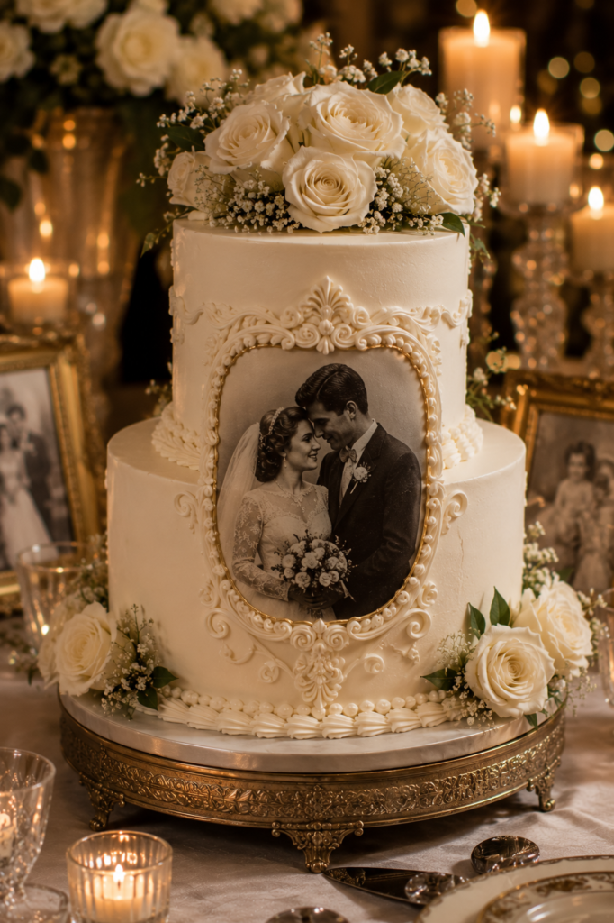 25 Anniversary Cake Decorating Ideas That Don't Look Like Everyone Else's 23 image 943