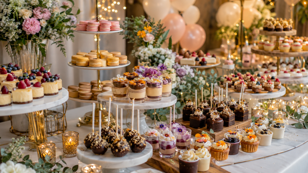 15 Mini Dessert Display Ideas That Make Small Bites Look Like a Big Deal 1 mini dessert display ideas