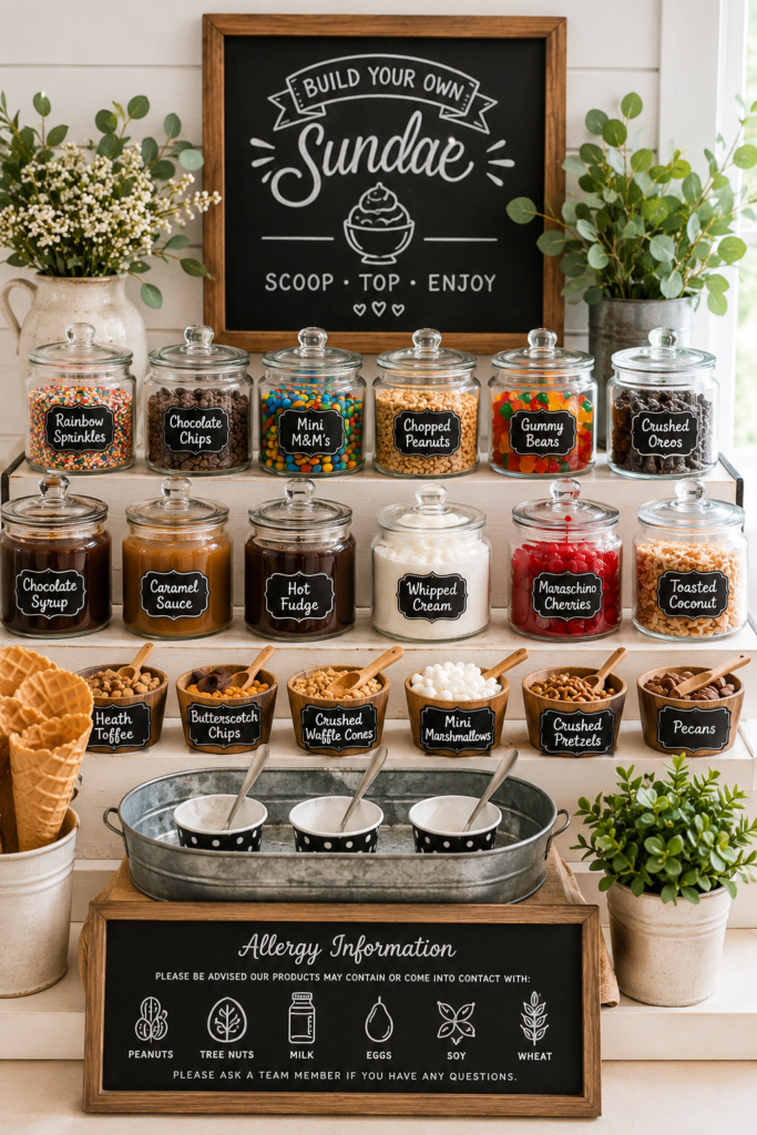 16 Ice Cream Sundae Bar Ideas That Actually Work for a Crowd 14 image 102