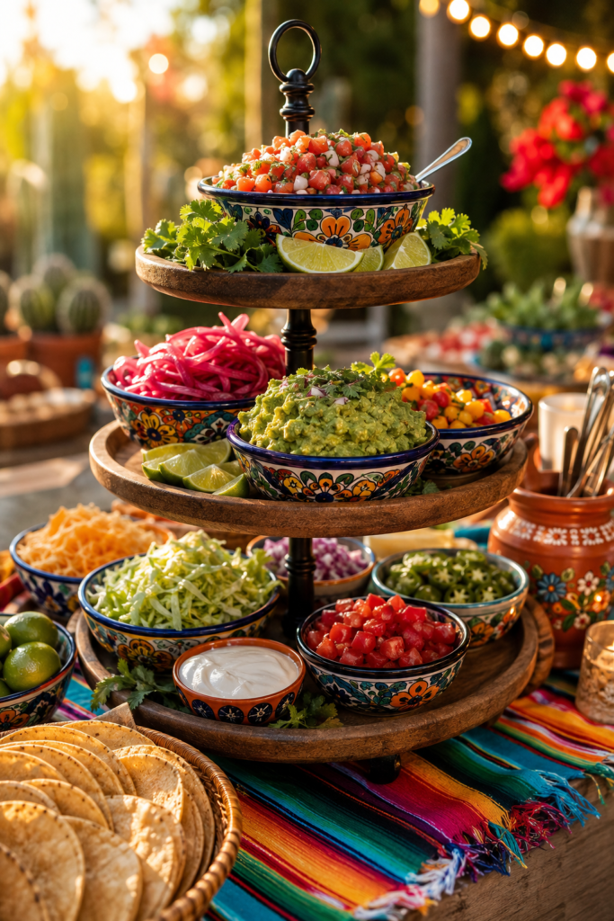 18 Taco Bar Decoration Ideas That Turn a Buffet Table Into the Party 3 image 45