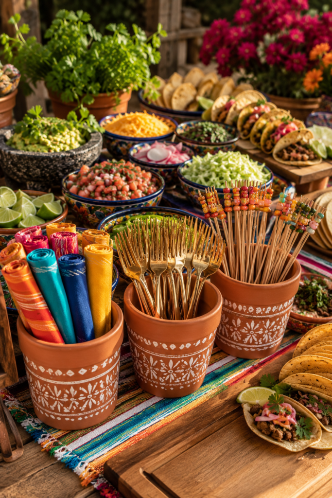 18 Taco Bar Decoration Ideas That Turn a Buffet Table Into the Party 5 image 49