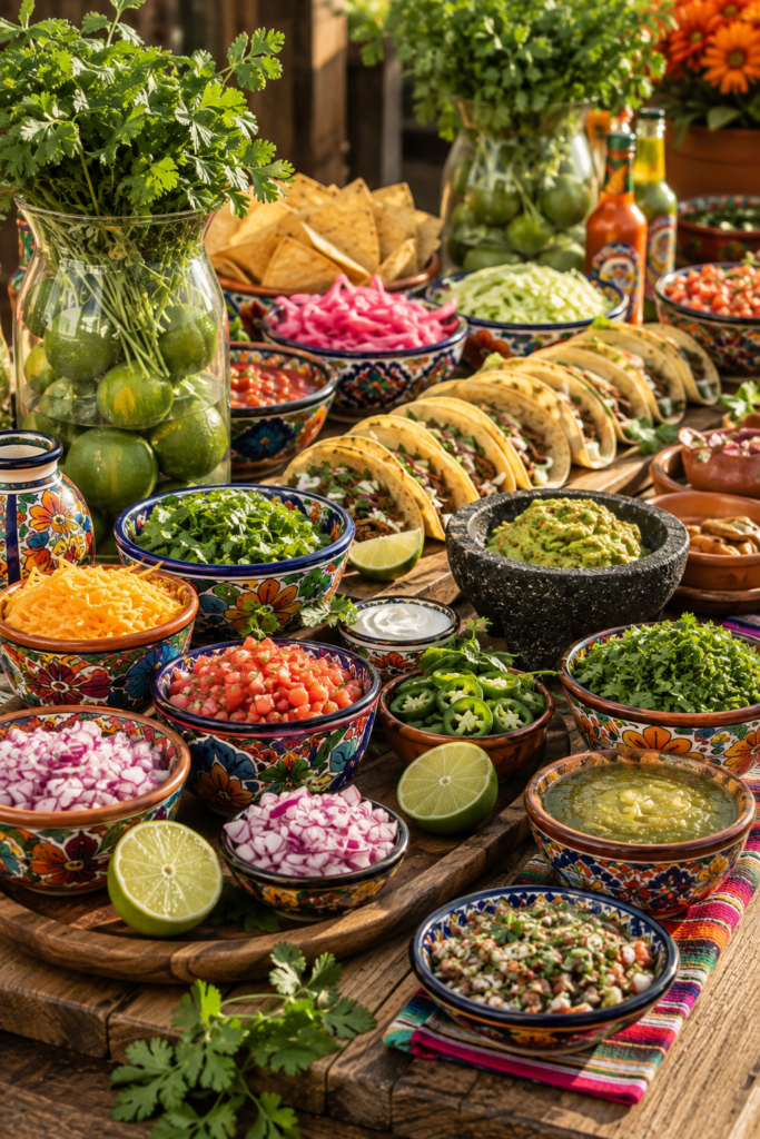 18 Taco Bar Decoration Ideas That Turn a Buffet Table Into the Party 7 image 52