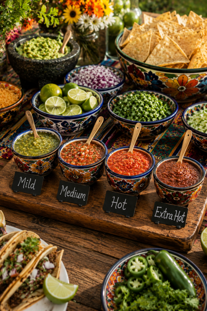 18 Taco Bar Decoration Ideas That Turn a Buffet Table Into the Party 11 image 60