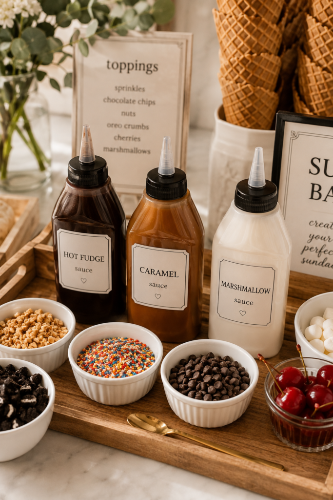 16 Ice Cream Sundae Bar Ideas That Actually Work for a Crowd 5 image 84