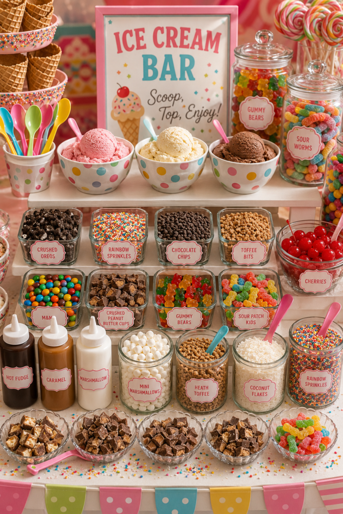16 Ice Cream Sundae Bar Ideas That Actually Work for a Crowd 9 image 91