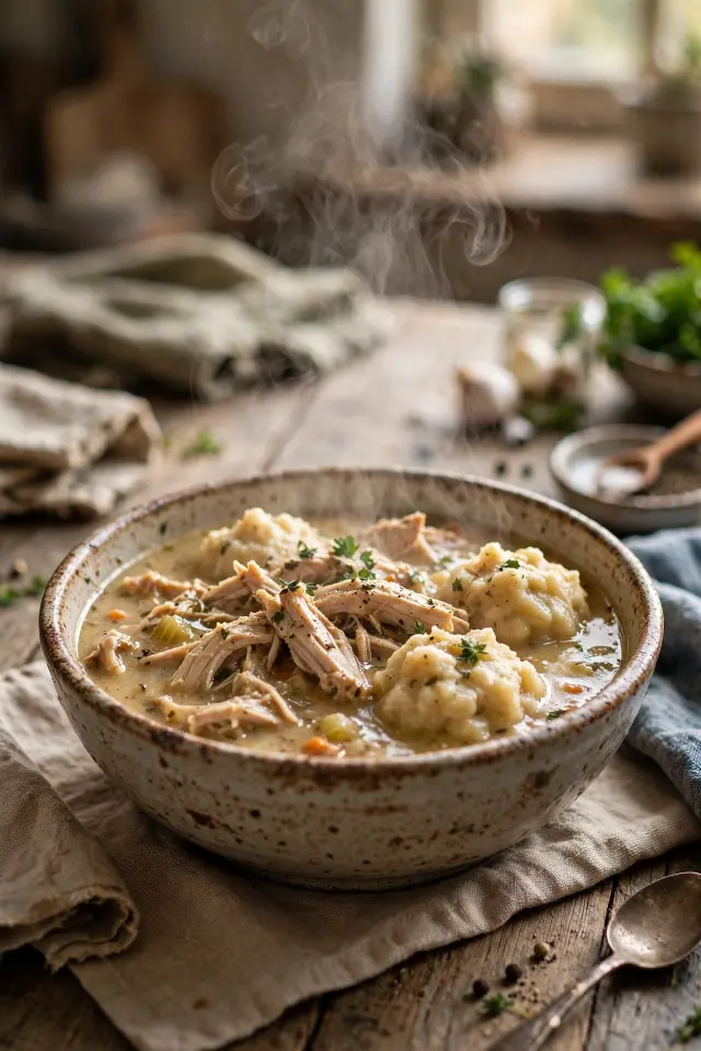 10 Dolly Parton Recipes That Bring Southern Comfort Home 4 Southern chicken and dumplings recipe with fluffy drop dumplings