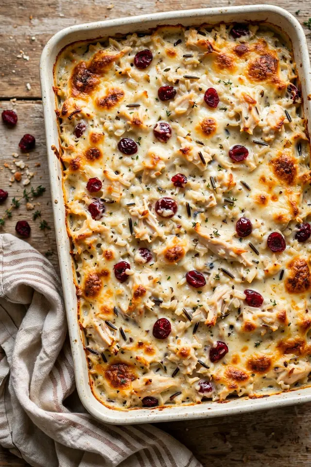 12 Fall Dinner Recipes You'll Make on Repeat All Season Long 12 Chicken and wild rice casserole with dried cranberries