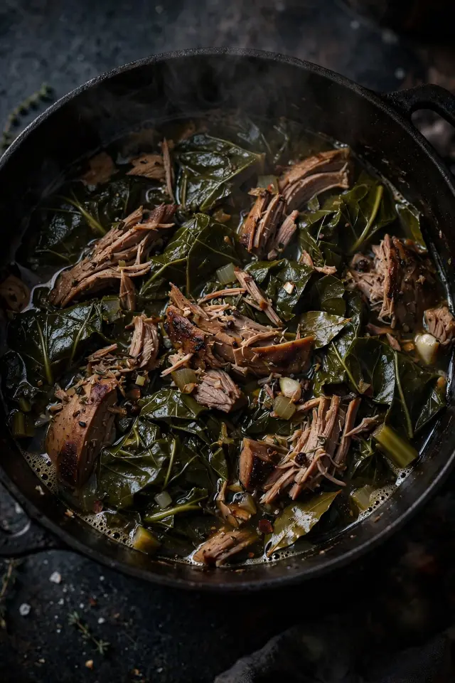 10 Dolly Parton Recipes That Bring Southern Comfort Home 9 Southern collard greens recipe with smoked turkey